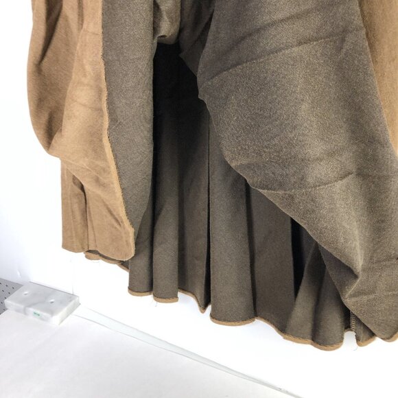 Bonnie & Norma Maxi Skirt Size 12 Brown Pleated Fall Flowy Silhouette Preppy - Picture 5 of 8
